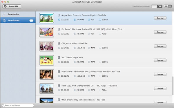 Aimersoft youtube downloader pour mac
